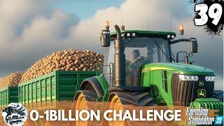 Overflowing with straw & potatoes again | FS22 Ohio Richlands Broke to Billionaire [Part 39]