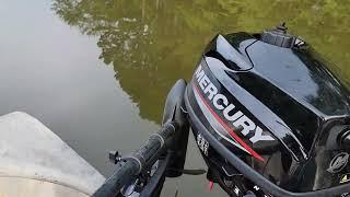 Mercury 2.5 hp outboard.