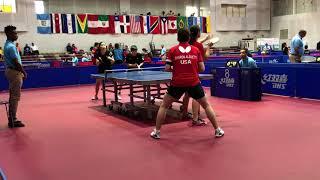 2018 ITTF Pan American Junior Championships - Sharon alguetti and Crystal Wang Highlight