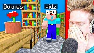 Jak Długo Mogę Żyć W BAZIE Widza JAKO KWIATEK Zanim Zauważy? XD | Minecraft Extreme