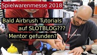 Spielwarenmesse 2018 Nürnberg: Besuch bei Airbrush-Guru Heinz Wagner