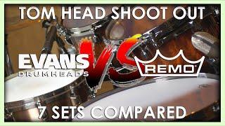 Remo vs. Evans | Tom Batter Head Shoot-Out! | Drum Dog