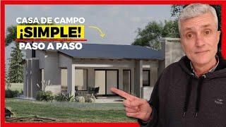  Casas de Campo Modernas: Casa Campestre | Diseño Sencillo | Pocos M2