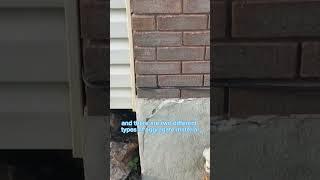 Corners of foundations pop. Here is an explanation #whatthefriday #homeinspection