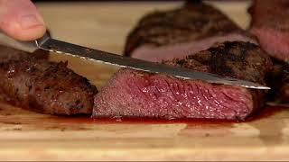 Rastelli Market Fresh (12) 6-oz Black Angus Sirloin Steaks on QVC