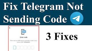 How To Fix Telegram Not Sending Code ! | 3 Simple Fixes