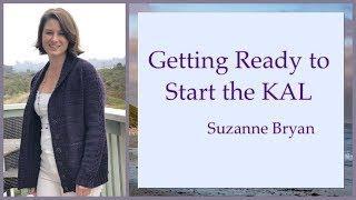 Replay - Getting Ready to Start the KAL - ITAG Cardigan. A Suzanne Bryan Raglan Sweater Tutorial