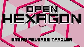 Open Hexagon - Steam Release Trailer - (Early Access)