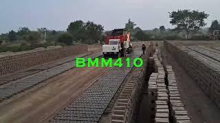 Bmm410 mobile brick making machine|25000++ bricks in just 01 hour|@Snpcclaybrickmachine