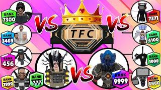 SKIBIDI TOILET TOURNAMENT BRAWL STARS RANKS // CAMERA MAN TITAN // VS SCIBIDI TOILET // TFC21