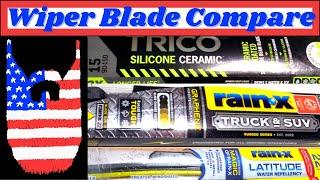 Wiper Blade Comparison: Trico and Rain-X