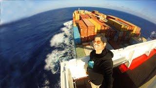 CARGO SHIP TRAVEL! AMAZING ADVENTURE!