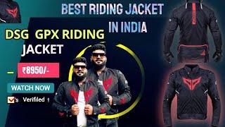 Best budget DSG GPX Riding jacket for men CE Level 2 under ₹10000/- only