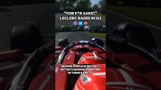 Leclerc Rages at Hadjar in Qualifying 