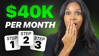 How I make $40k Per MONTH selling a $9 digital product (Make Money Online)