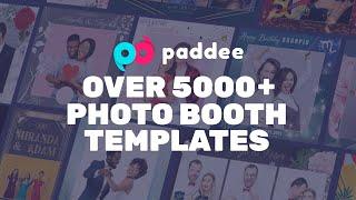 Photo booth templates for 360, iPad, DSLR & Mirror Photo Booths - Paddee