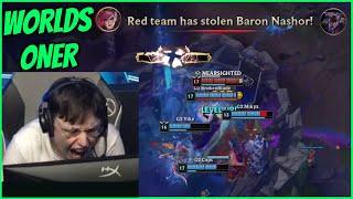 T1 Oner's Game Saving Baron Steal