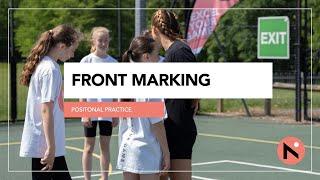 COACHING DEFENCE // FRONT MARKING // NETBALL SESSION