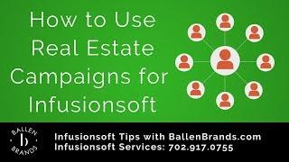 How to Use Real Estate Campaigns for Infusionsoft | Ballen Brands 2018