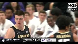 MBB highlights over TCU at the Big 12 Tournament