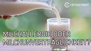 Was ist eine Laktoseintoleranz eigentlich? | Milchallergie und Milchunverträglichkeit