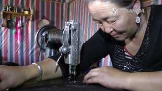 Mongolia - Sewing a Deel - Never Stop Riding