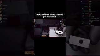 How Ranboo’s dog Frisbee got his name #shorts