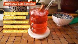 Hibiscus Tea for weight loss | better health and taste | Anti oxidants | Anti inflammatory.