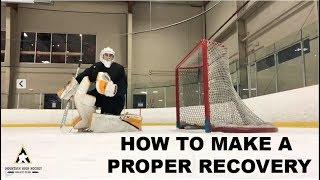 MHH Goalie Drill Tutorials: How to Make A Proper Recovery