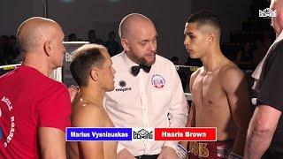 HAARIS BROWN V MARIUS VYSNIAUSKAS - Full Fight Farnworth 19th October 2024