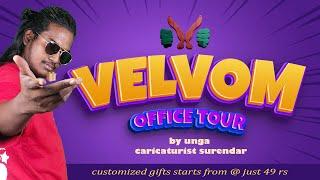 Velvom Shop tour by caricaturist surendar \ art venuma art iruku, gift venuma gift iruku..