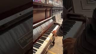 Piano at Darlington train station  #kakazabih #travel #england #automobile #music #spring #uk #fyp