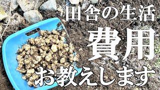 【標高800ｍの田舎暮らし】1ヶ月のリアルな生活費を公開！50代夫婦2人暮らしの家賃・食費・光熱費｜村暮らし