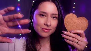 ASMR to fall asleep in less than 7 minutes  soft spoken, hand movements, heartbeat, +