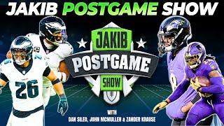 Eagles vs. Ravens | JAKIB Postgame Show with Dan Sileo, John McMullen & Zander Krause