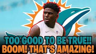 🟩🟧 [ABSOLUTE GAME-CHANGER!!] THAT’S ABSOLUTE PERFECTION!! SO GOOD IT’S UNREAL! MIAMI DOLPHINS NEWS!