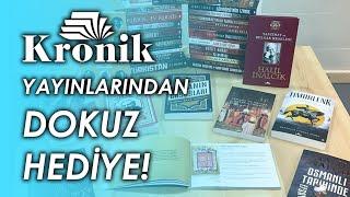 KRONİK KİTAP'TAN GELEN HEDİYELER | Deneyimler #7 @KronikKitap