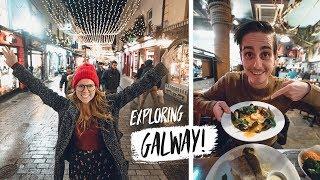 Exploring The CUTEST IRISH TOWN! + Trying Incredible Seafood (Galway, Ireland)