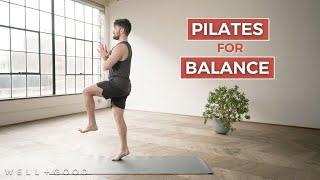 12 Minute Pilates for Balance Workout | Trainer of the Month Club | Well+Good