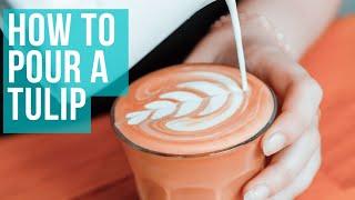 5 Minute Latte Art Lesson (How to Pour the Tulip Latte Pattern)