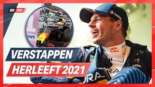 Verstappen Voert Show Op Met Titelwinnende RB16B uit 2021 | F1-Update