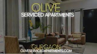 OLIVE Serviced Apartments, 1BHK, DLF Galleria #gaurgaon #bookyourstay #servicedapartments