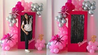 Barbie Theme Balloon Decoration for Girls , BARBIE BIRTHDAY, BALLOON DECORATION IDEAS