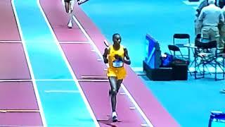 IOWA State Wesley Kiptoo Winner Men's 5000m. 2021 NCAA Indoor Track And Field Championships.