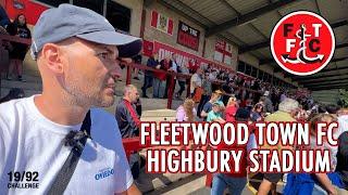 FLEETWOOD TOWN - THE 92 CHALLENGE - HIGHBURY STADIUM