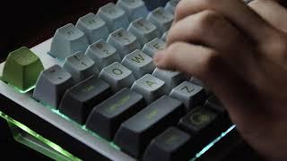 [ASMR] 기계식  키보드 타이핑 사운드 아트박스 흑축. Mechanical Keyboard Typing Sound Box Black.