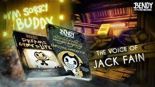 New BATIM Jack Fain Audio Log & Bendy Books Analyzed! (Bendy & the Ink Machine news)