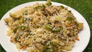 Chinese Biryani Recipe | Chicken And Vegetable Fried Rice Recipe | Zaikedarkitchen