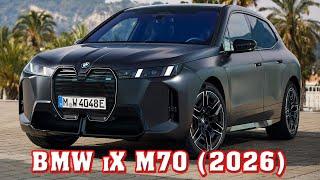 2026 BMW iX M70 xdrive | 2026 BMW iX M70 0-60 | Can You Really Get 300 Miles Using BMW iX M70?