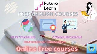 Futurelearn Courses - Free English Courses - English Online Courses